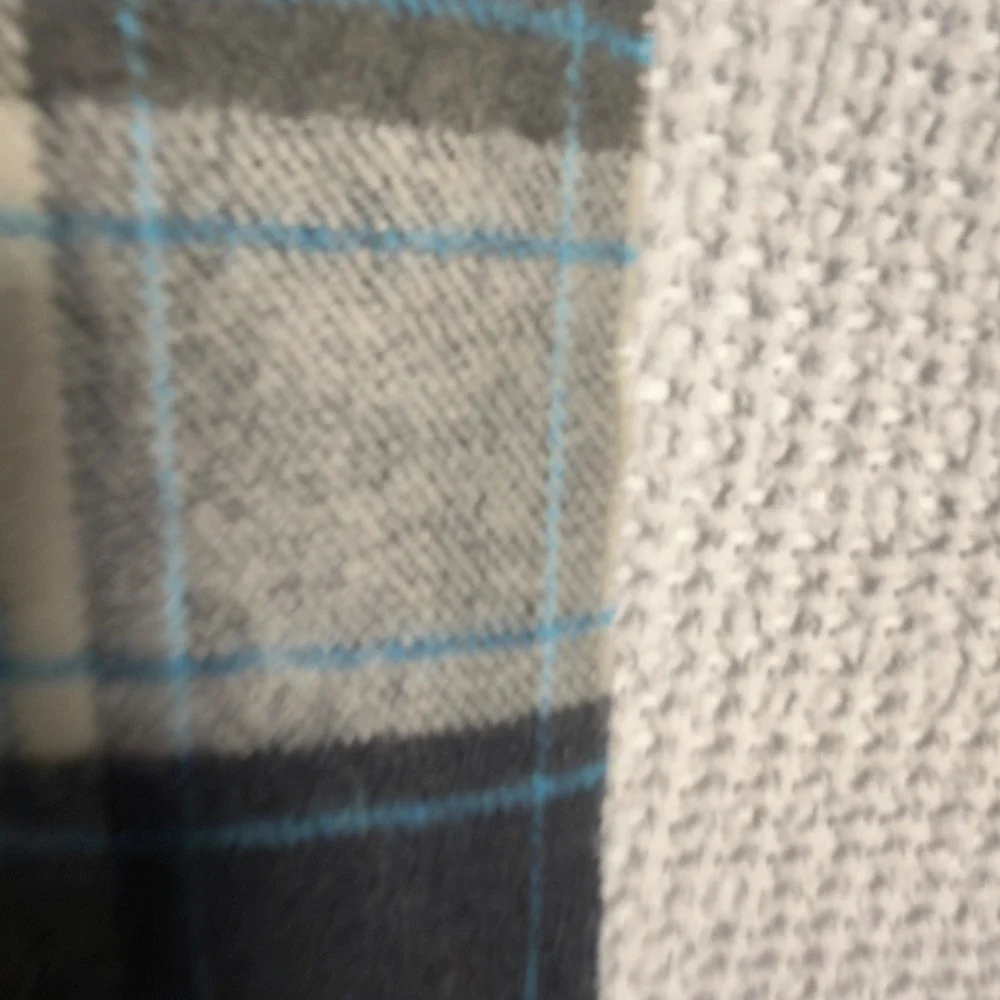 Buffalo Plaid Scarf by SofterThan Cashmere, Super Soft in Acrylic Fringe, Warm